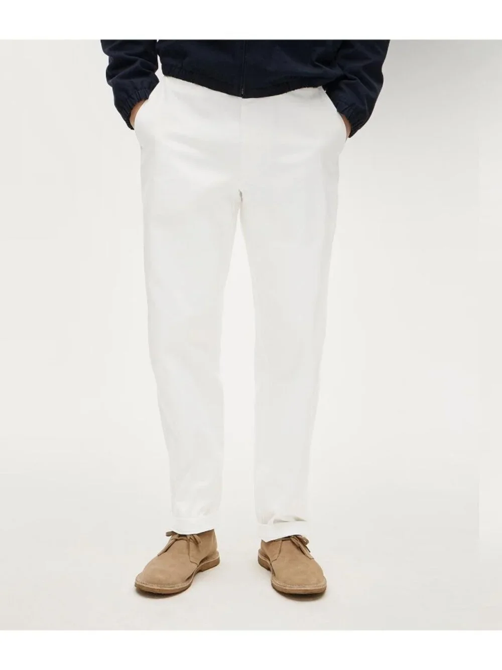 NWT J.Crew White Classic Chino Pant - Size: 34x32